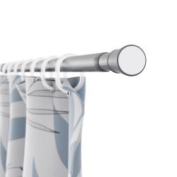 Карниз для ванной FORA серый 120-220 см 