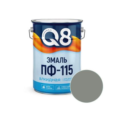 Эмаль FORMULA Q8 ПФ-115 Серый 20 кг