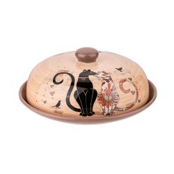 Блюдо AGNESS Парижские коты 23*10 см 358-1728