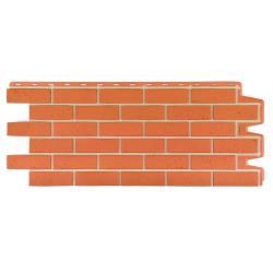 Панель фасадная DOCKE Berg кирпичный 461*1127 мм