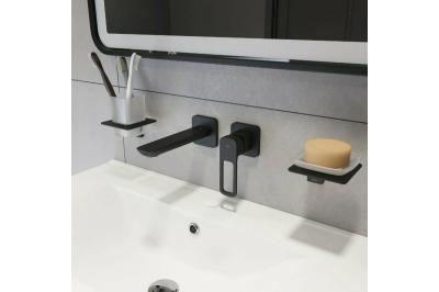 Смеситель для умывальника IDDIS Slide встраиваемый SLIBL00i65