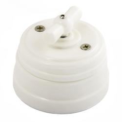 Выключатель ТМ МЕЗОНИНЪ 1-2 клавиши белый GE70401-01