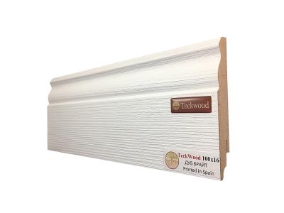 Плинтус ламинированный TECKWOOD Дуб брайт 2150*100*16 мм