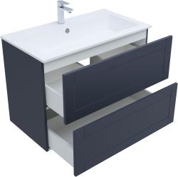 Тумба с раковиной AQUANET Терра 90 маренго 