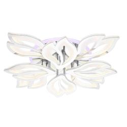 Люстра СФЕРА СВЕТА 3053/4+4 CR+RGB Белый