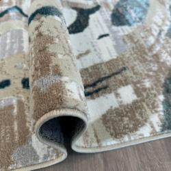 Ковер БЕЛЛА D007A - CREAM SHIRINK / BLUE FDY прямоугольник размер 1,6*2,3 м