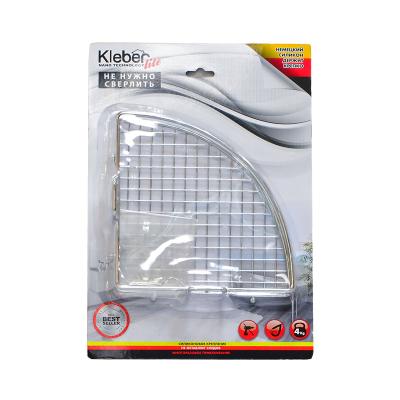 Полка для ванной KLEBER Lite решетка угловая 