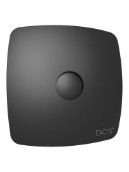 Вентилятор осевой DICITI Rio 4C Matt black 90 м³/ч