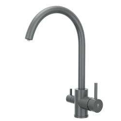 Смеситель для кухни RUSH Santiago SUS9035-37Grey 