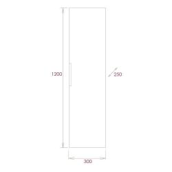 Пенал ONIKA Девис 30*120 см