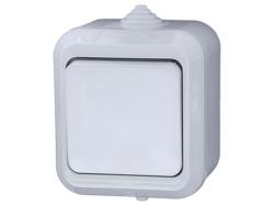 Выключатель MAKEL 1 клавиша белый 18300