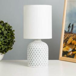 Настольная лампа ЭКОНОМ СВЕТ G32232/1T WT Белый