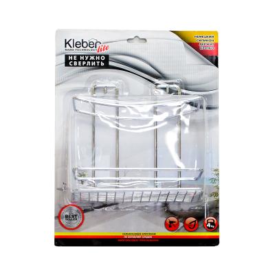 Полка для ванной KLEBER Lite решетка высокая 