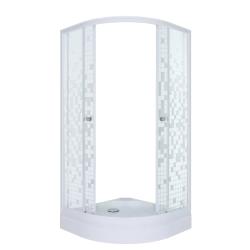 Душевое ограждение TRITON Мозайка A 100*100 см