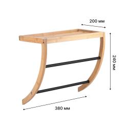 Полка для ванной FORA Bamboo 