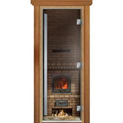 Дверь для бани DOORWOOD правое 1900*700 мм А040