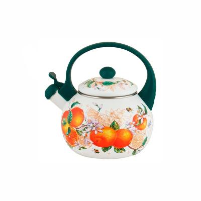 Чайник 2,0л со свистком Orange fruit /Appetite/