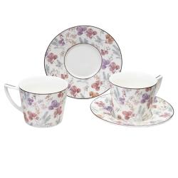 Чайный набор 4пр. 2 пер. 250мл TOP STYLE /165-603/Lefard/