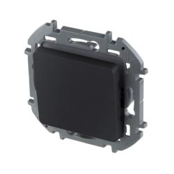 Механизм выключателя LEGRAND Inspiria 1 клавиша с подсветкой антрацит 673663