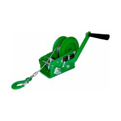 Лебедка ручная барабанная HITCH HW 1350, 1350 кг, канат 10 м