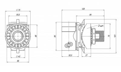 Адаптер скважинный ДЖИЛЕКС САУ 1" 