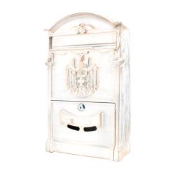 Ящик почтовый №4010В антик белый