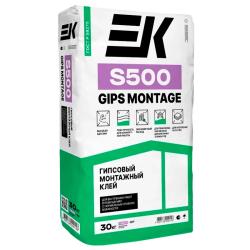 Клей монтажный EK S500 Gips montage 30 кг 