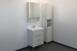 Тумба с раковиной COMFORTY Никосия 60 дуб белый 