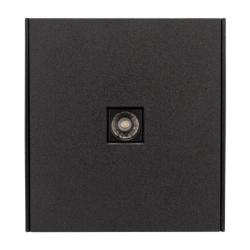 Розетка телевизионная KRANZ Strong TV антрацит KR-78-0723-5