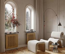 Экран для радиатора COSCA DECOR Модерн Готика Дуб сонома 120*60 см