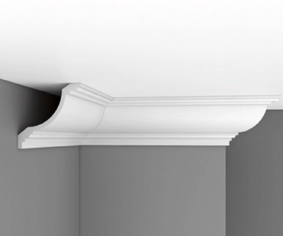 Плинтус потолочный DECOMASTER 18*18*2400 мм 96695