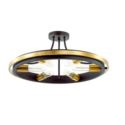 Люстра ODEON Maeve 4401/6C Античная бронза, черный