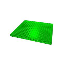 Поликарбонат сотовый Зеленый 6 мм