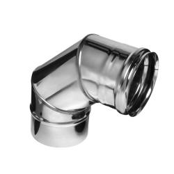 Колено FERRUM HF AISI 430 90° 0,8 мм 115 мм