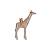 800589 Фигурка декоративная "Жираф" (18,5*7,5*24 см)/РЕМЕКО/