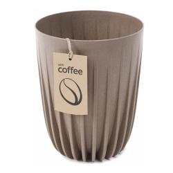 Горшок пластиковый LAMELA Mira eco Кофе latte 2,4 л