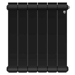 Радиатор биметаллический ROYAL THERMO Infinity Noir Sable 500/80 мм 6 секций  