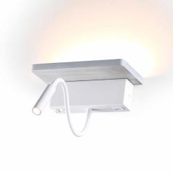 Бра ODEON Woody 3869/8WL Белый