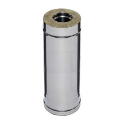 Дымоход-сэндвич FERRUM HF 30-50 AISI 430 0,8 мм 0,5 м 115/200 мм