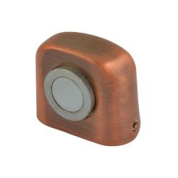 Фиксатор дверной НОРА-М 802 старая медь 37 мм