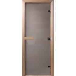 Дверь для бани DOORWOOD Сатин правое 1900*700 мм