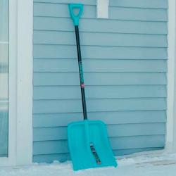 Лопата для снега ИНСТРУМ-АГРО Фобос 405*450 мм