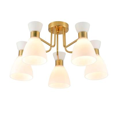 Люстра ЛАЙТ СФЕРА 07304/5 Copper Медь