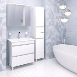 Зеркальный шкаф EMMY Джерси 75*70 см