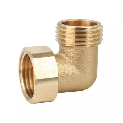 Уголок латунный VIEIR с НГ 1/2" ВР-НР 