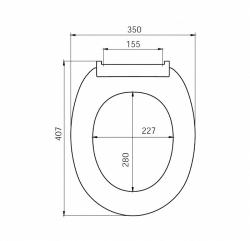 Сиденье для унитаза IDDIS ID 01 046.1