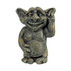 Фигурка 14 см Тролль Перович, гипс /G030-13-101K/Яблоко/