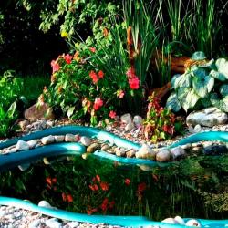 Пруд декоративный БАЙКАЛ Зеленый 231*141*50 cм