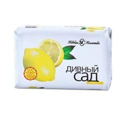 Мыло кусковое туалетное ДИВНЫЙ САД Лимон витамины 90 г