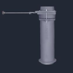 Дымоход GEFEST 0,5 мм 1 м 115 мм